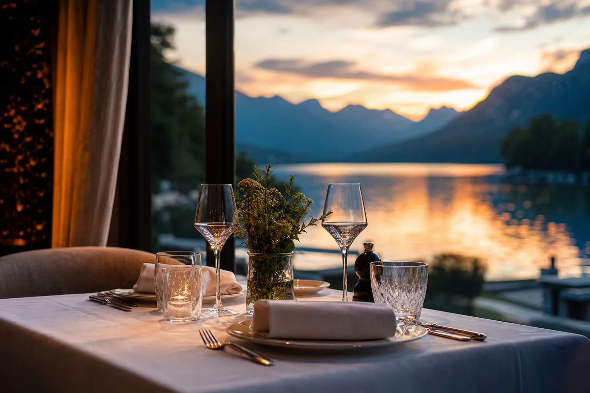 Restaurant gastronomique Aix-les-Bains : 7 tables 2026